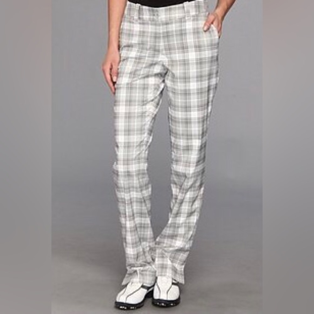Nike Women's Modern Rise Tartan Golf Pant Size 14